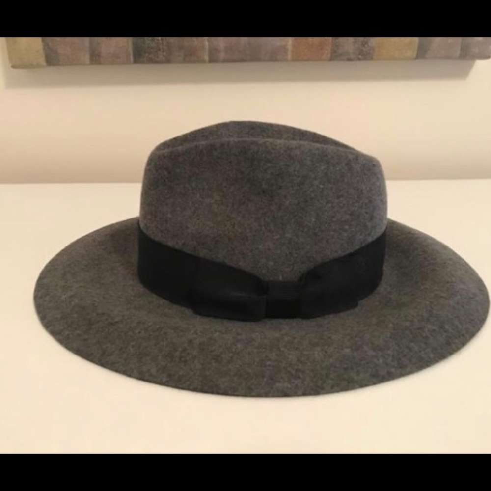 NWT French Connection Tally Felt Trilby Hat
